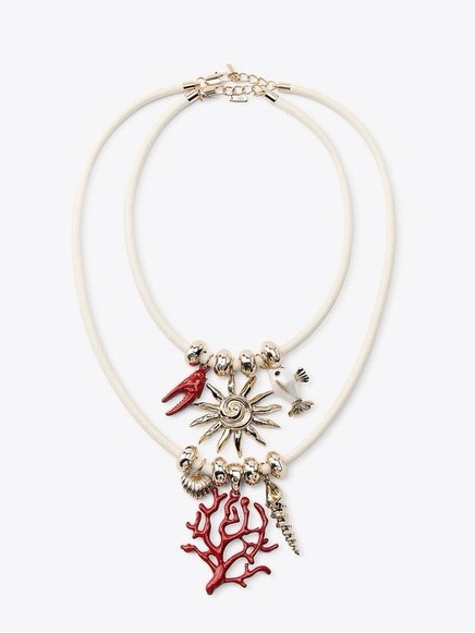 Zara Golden Pack Of Two Sea Cord Necklaces